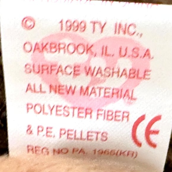 Ty PRICKLES Beanie Baby Hedgehog - Picture 9 of 12